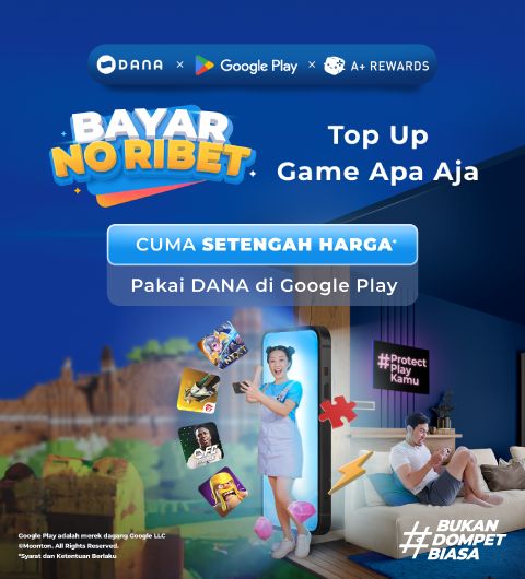 Beli Item Game Hemat, Pakai DANA Jadi Cuma Setengah Harga! Simak Caranya