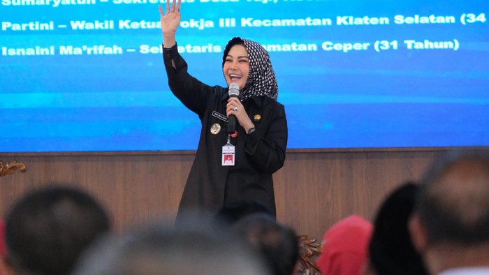 Bupati Klaten Sri Mulyani