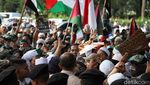 Demo PA 212 Sempat Memanas di Depan Kedubes AS
