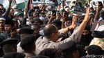 Demo PA 212 Sempat Memanas di Depan Kedubes AS
