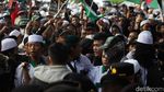 Demo PA 212 Sempat Memanas di Depan Kedubes AS