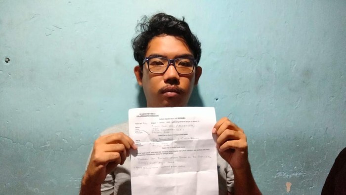 Fachrul, driver taksi online yang dipukul petugas parkir TP