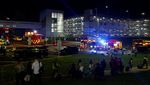 Gedung Parkir Bandara Luton London Kebakaran, Penerbangan Disetop