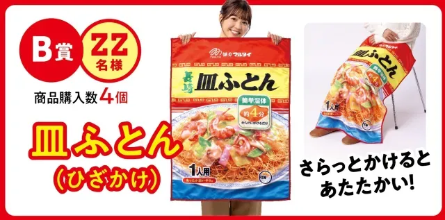 Gemas! Ada Selimut Ini Bentuknya Persis Ramen Asli Jepang