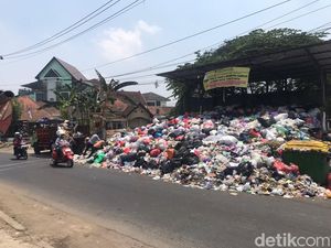 Lagi-lagi Gunungan Sampah di Jogja, Kali Ini di Depo Pengok-Jalan Kusbini