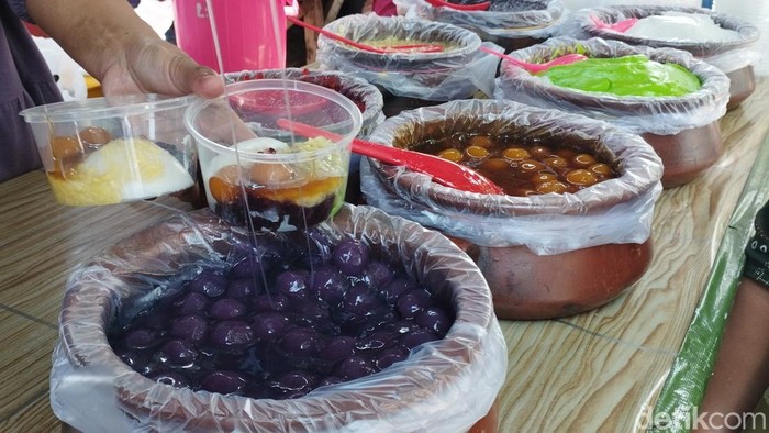 Jenang candil di Blitar.