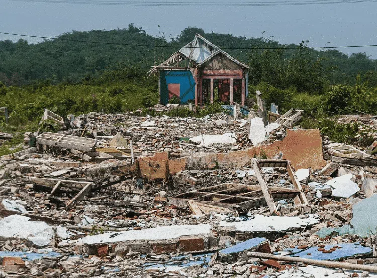 Potret Kisah Kampung Karian, Menanti Ditenggelamkan Waduk