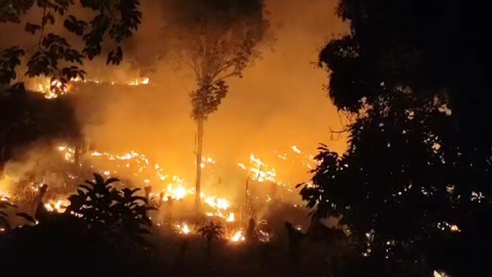 Kebakaran hutan di Enrekang 3 hari belum padam