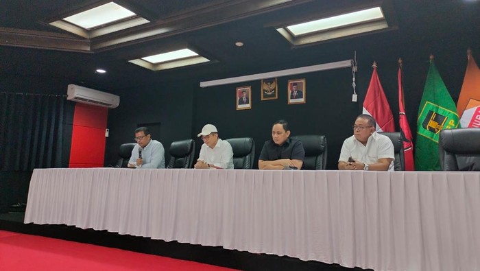 Konferensi pers Tim Pemenangan Nasional Ganjar Pranowo