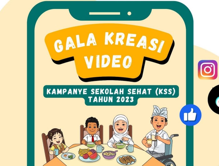 Lomba video Kampanye Sekolah Sehat 2023