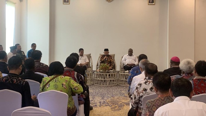 Maruf Amin berdialog dengan Persekutuan Gereja-Gereja di Papua