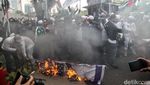 Massa PA 212 Demo Bela Palestina Bakar Bendera AS-Israel