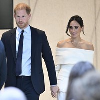 Panel yang dihadiri Meghan dan Pangeran Harry tersebut dibentuk untuk fokus pada komunitas dan menciptakan perubahan positif di dunia maya yang lebih aman bagi kaum muda. Foto: AP/Evan Agostini