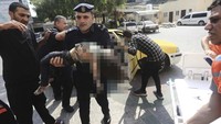 Wilayah Jalur Gaza kembali memanas saat Israel dan kelompok milisi Palestina, Hamas, kembali terlibat peperangan sejak Sabtu (7/10). (AP Photo/Mahmoud Essa)  