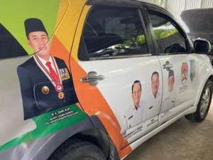 Penjelasan Pemkab Batu Bara soal Mobil Dinas Berstiker Jokowi Pilih Ganjar