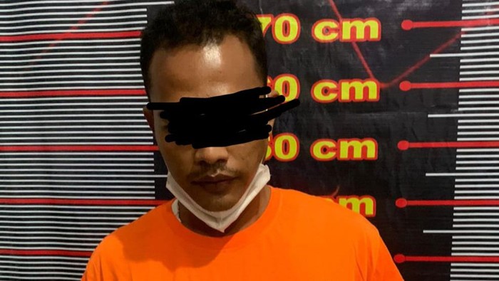 Oknum guru honorer di Langkat diduga cabuli siswi. (Foto: Dok Polres Langkat).