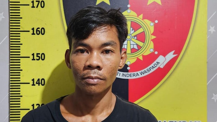 Pelaku begal di Muara Enim yang gasak motor guru SMP.