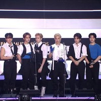 Personel Stray Kids, yang memiliki banyak penggemar di mancanegara menjadi pemenang penghargaan ‘Artist of the Year’ dan ‘Fourstar Award’. Foto: dok. The Fact