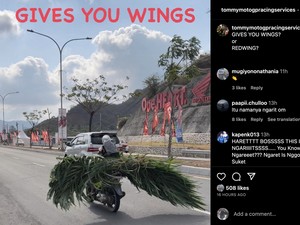 Tiba di Mandalika, Orang Jepang Dibikin Takjub Motor Bawa Hasil Ngarit