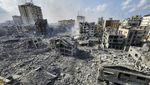 Penampakan Gaza Porak-poranda Usai Dibombardir Israel