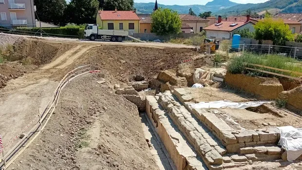 Penemuan kuil Romawi Kuno/MiBac via CNN