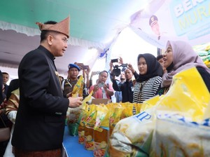 Pj Gubernur Sumsel Harap Operasi Pasar Murah di OKI Tepat Sasaran