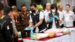 Penampakan 279 Kg Sabu dan 200 Kg Ganja yang Dimusnahkan Polda Metro