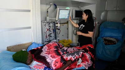 Potret Klinik Dialisis Jadi Harapan Hidup di Pedalaman Australia