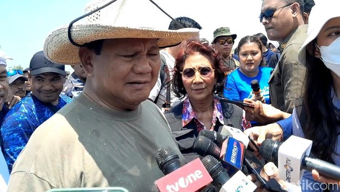 Prabowo Subianto setelah bertemu Susi