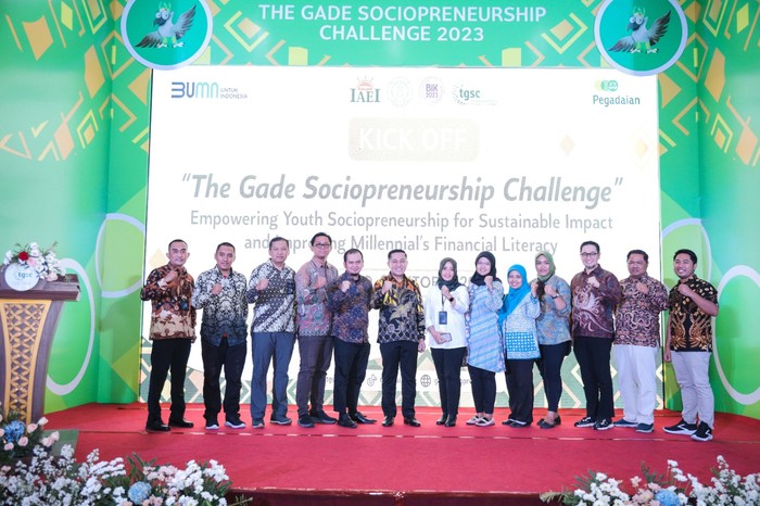 PT Pegadaian berkolaborasi dengan Ikatan Ahli Ekonomi Islam Indonesia (IAEI) meluncurkan program penguatan kewirausahaan sosial pemuda, The Gade Sociopreneurship Challenge (TGSC).
