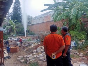 Kata Badan Geologi soal Semburan Gas dari Sumur di Bogor