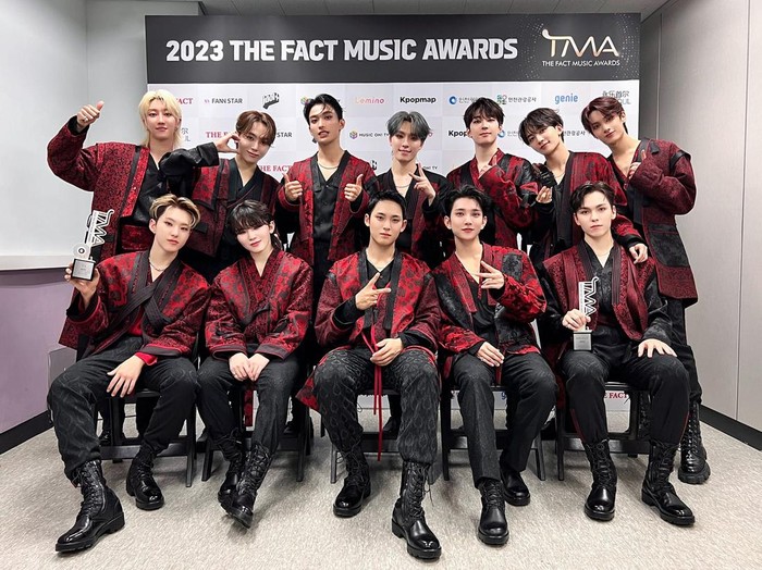 SEVENTEEN di The Fact Music Awards 2023