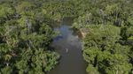 Sungai Amazon Mengering Dalam Waktu Singkat, Begini Potretnya