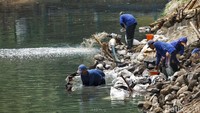 Perbaikan turap di beberapa aliran sungai sebagai bentuk upaya Pemprov DKI Jakarta dalam menghadapi musim penghujan yang diprediksi mulai pada November, bulan depan.   
