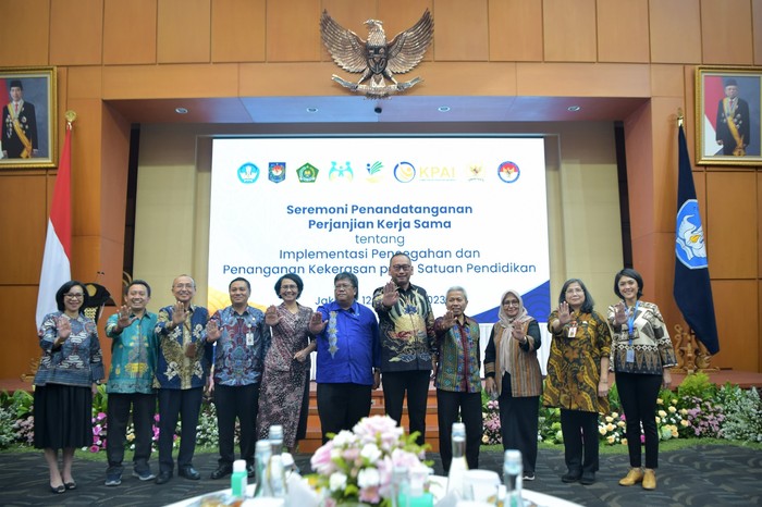 8 lembaga teken kerja sama untuk cegah kekerasan di satuan pendidikan