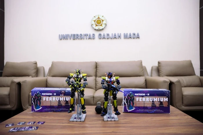 Action figure dari limbah korek api buatan mahasiswa UGM