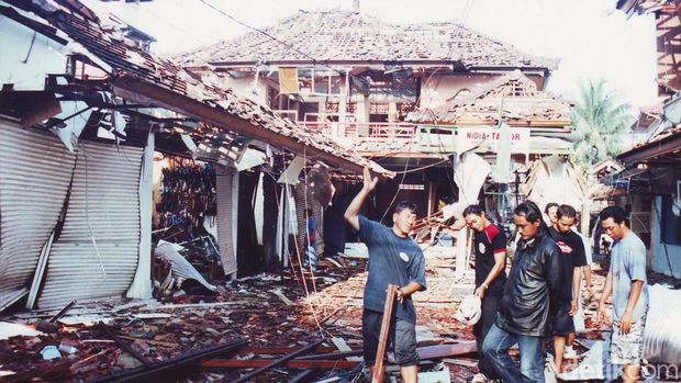 Arsip foto tragedi Bom Bali, 12 Oktober 2002.