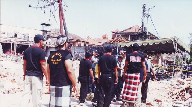 Arsip foto tragedi Bom Bali, 12 Oktober 2002.