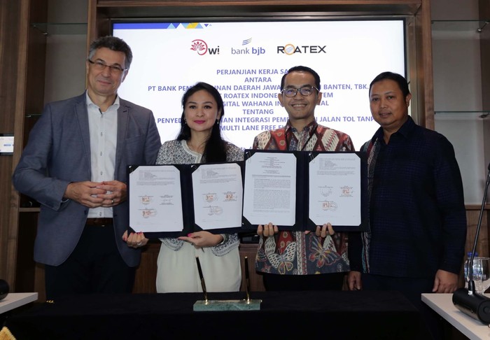 bank bjb Gandeng Roatex-DWI Hadirkan Layanan Pembayaran Tol Tanpa Henti