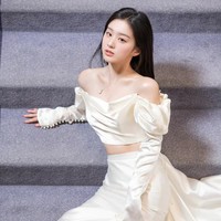 Aktris Cina Bao Shang En menyita atensi netizen Korea dengan kecantikannya. Dia menjadi salah tamu spesial di Asia Contents Awards & Global OTT Awards 2023, yang diselenggarakan di Busan pada 8 Oktober.Foto: dok. Twitter @ppo_ee