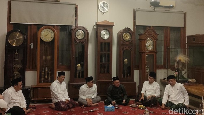 Cak Imin menyambangi Pondok Pesantren Al Munawwir (Dwi Rahmawati/detikcom)