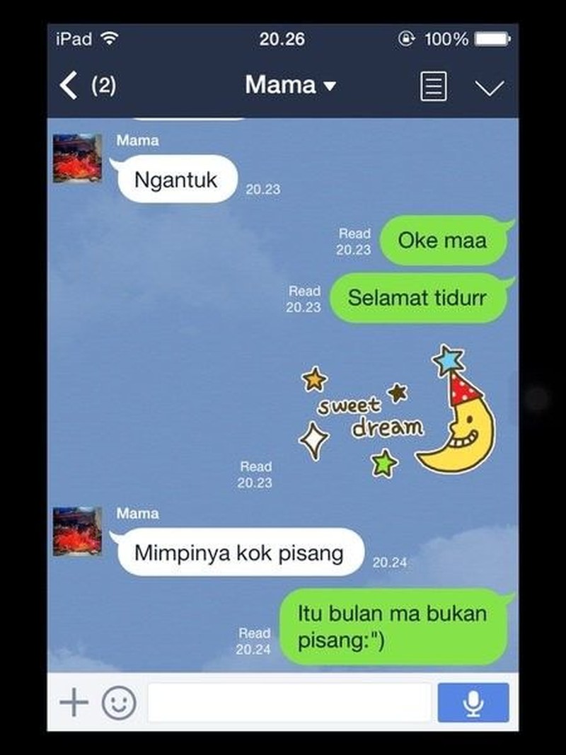 Chat antara anak dan orangtua ini bakalan sukses bikin kamu senyum-senyum sendiri. Sayang banget deh sama ibu dan bapak!