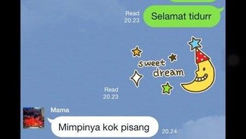 Haha, sekilas memang mirip pisang, sih. Foto: Twitter/salsabilrst
