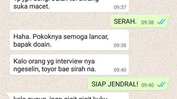 Gigit yang interview. Foto: Twitter/Hndrkspr