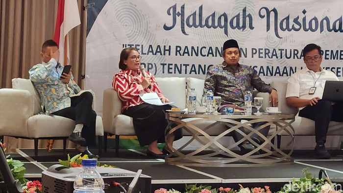 Dirjen Peraturan Perundang-Undangan Kemenkumham, Cahyani Suryandari (Adrial A/detikcm)