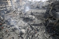 Foto satelit Gaza