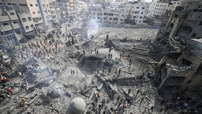 Foto satelit Gaza