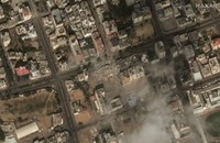 Foto satelit Gaza