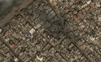 Foto satelit Gaza