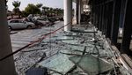 Foto Terbaru Gedung-gedung di Ashkelon Israel Dihantam Roket Hamas
